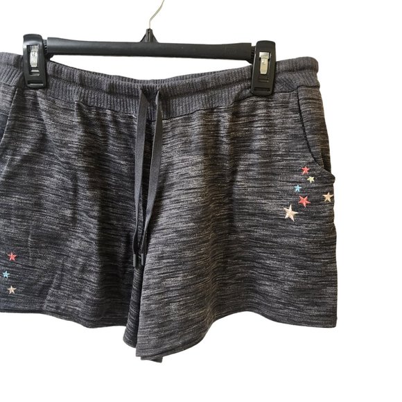 Secret Treasures Grey Stars Lounge Sleepwear Casual Shorts Pajama Large - Picture 2 of 8